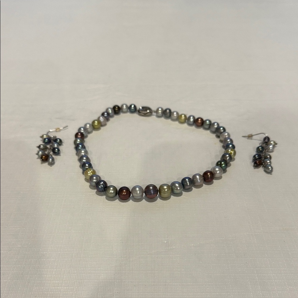 Honora Elegant Multicolor Pearl Bracelet Set